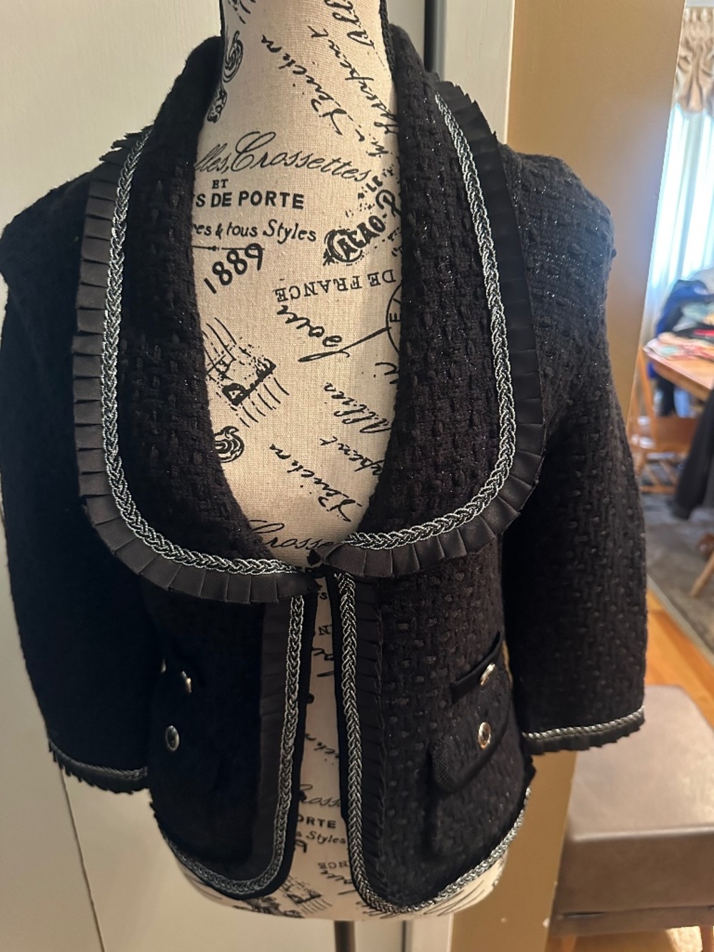 WHBM boucle jacket